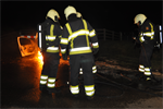 Prio 1 Brand Wegvervoer Auto Mienskerwei Eastermar